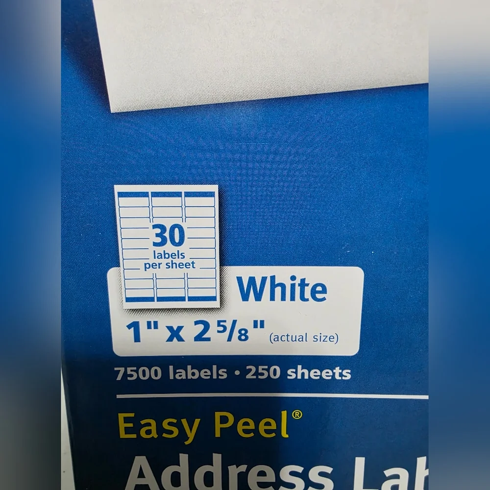 Avery Easy Peel Address Labels